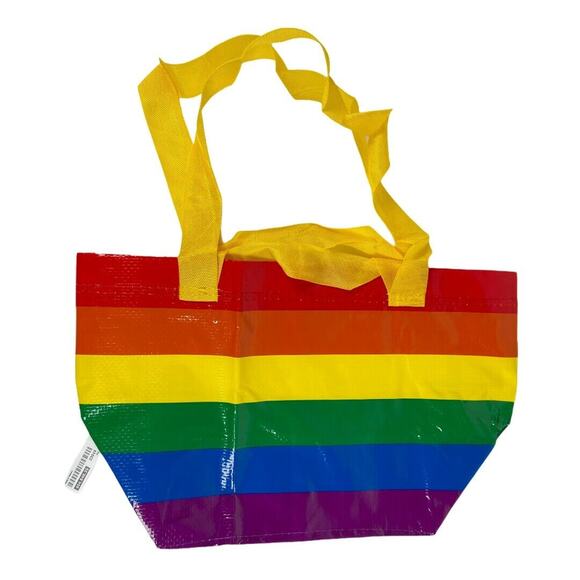 IKEA Rainbow Reusable Bag Storstomma Small Shopping Tote LGBTQIA+ Pride - Picture 3 of 7